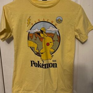 Pokemon Yellow Pikachu Short Sleeve Tee
